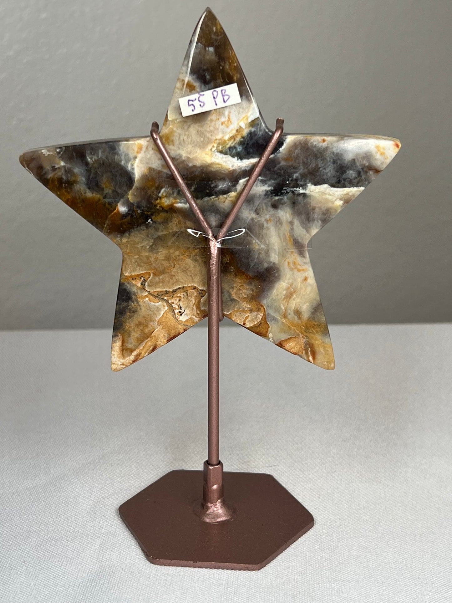 Purple Chalcedony Star