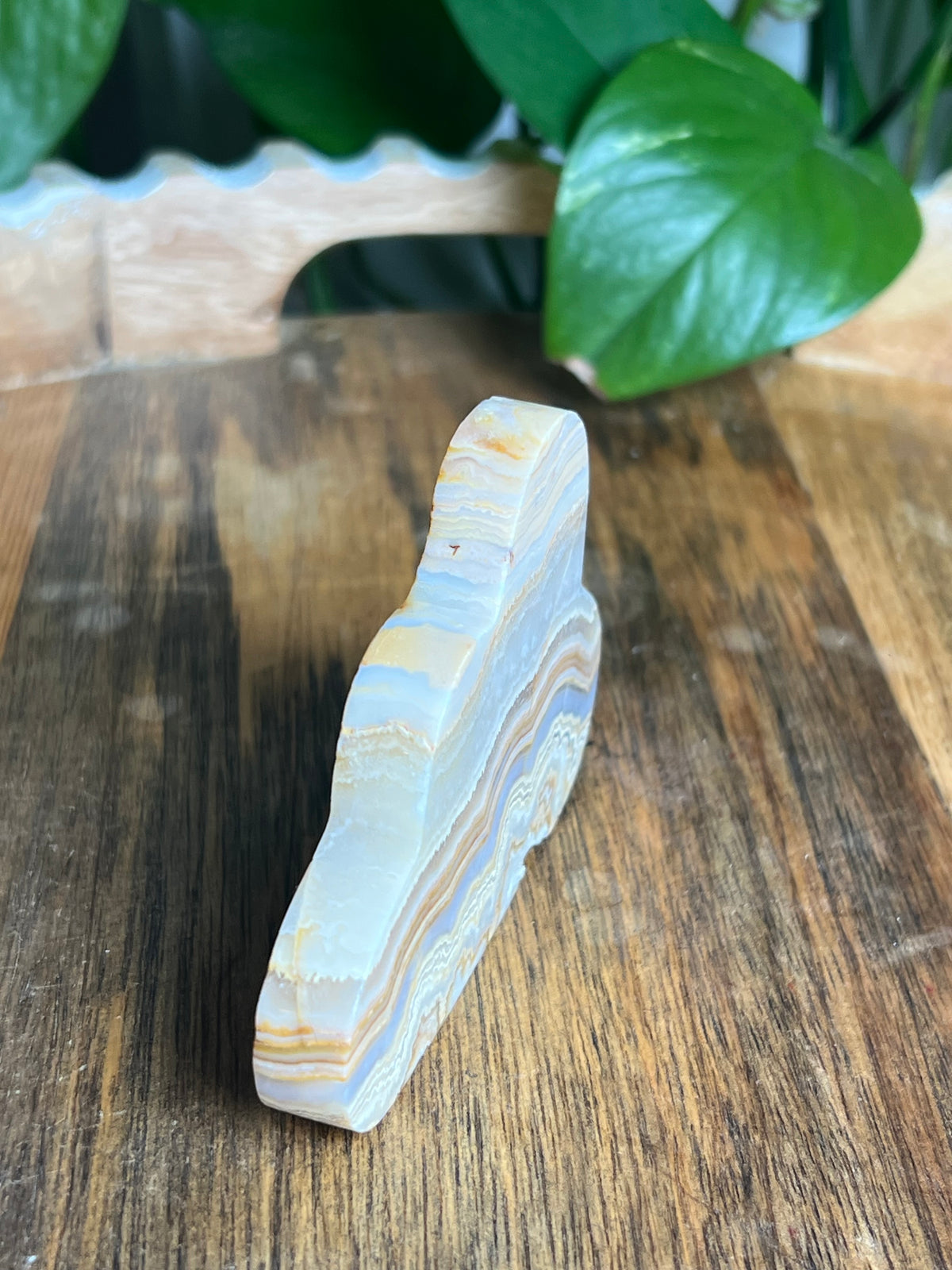 Yellow Crazy Lace Agate Cloud: A