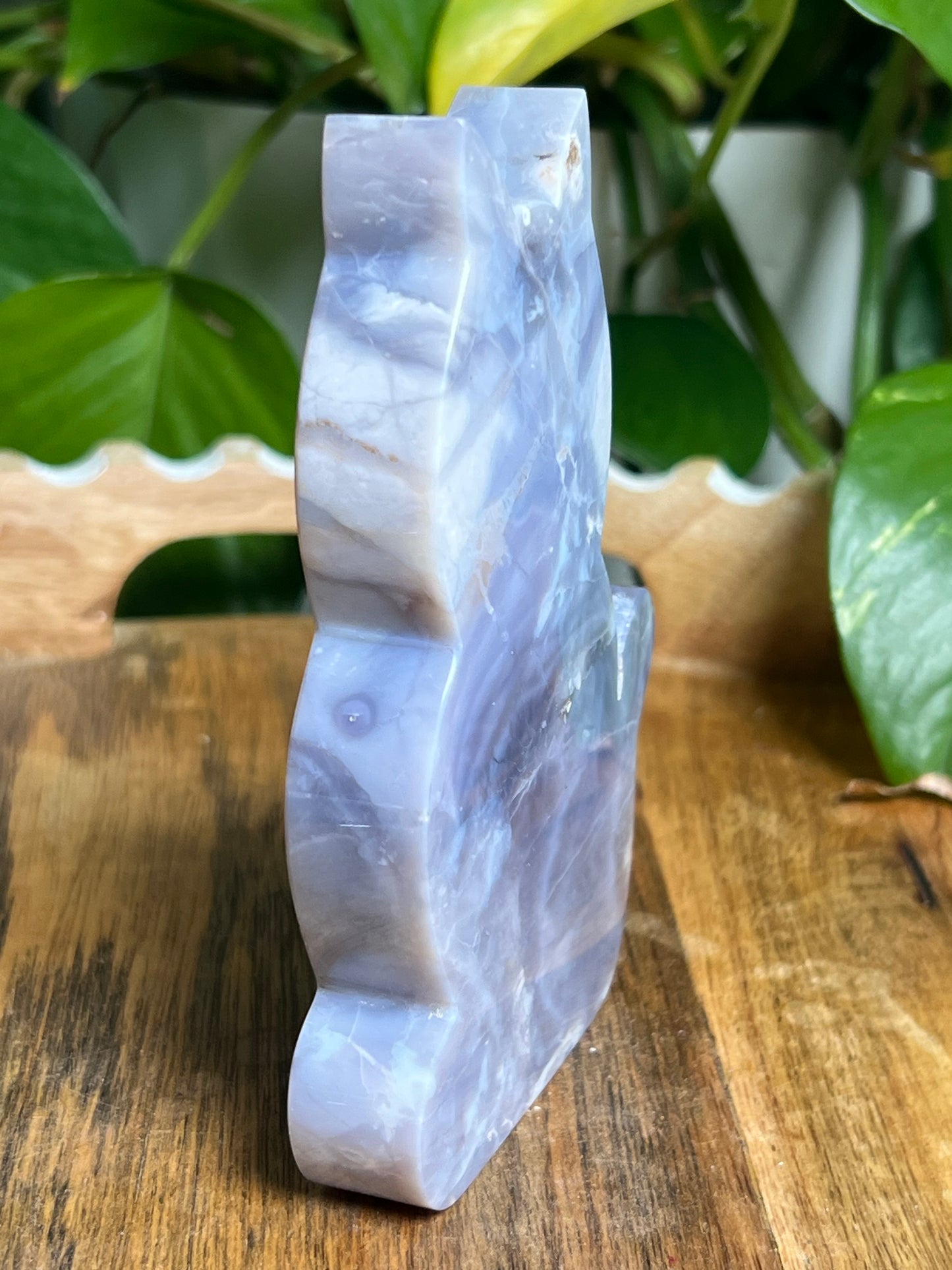 Purple Chalcedony Cat PX