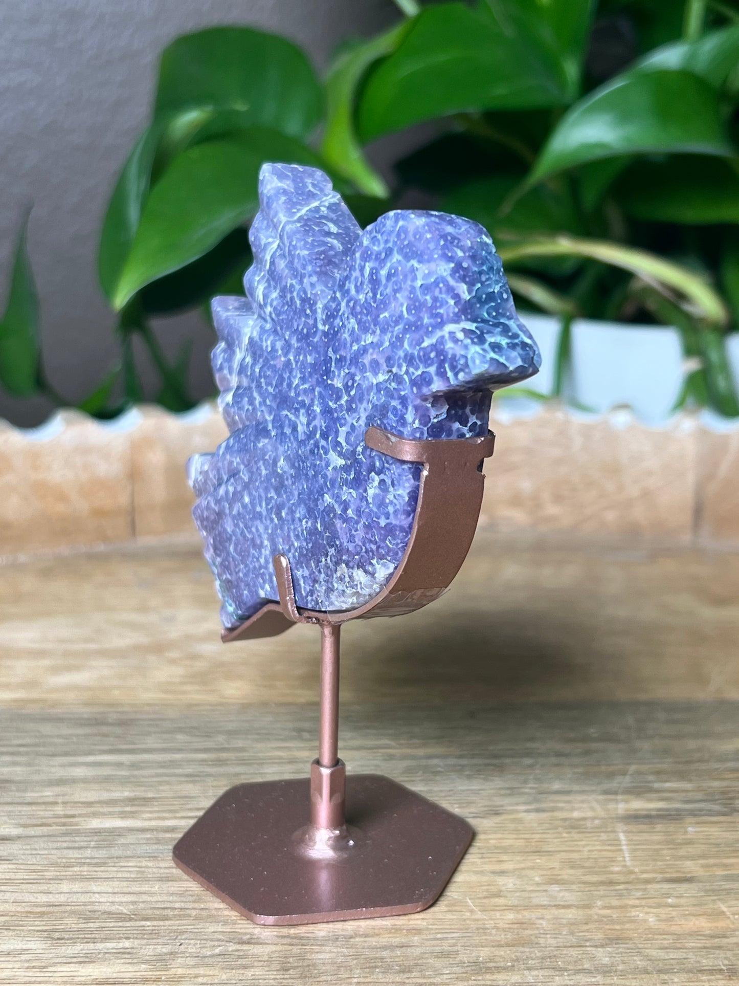 Grape Agate Bird