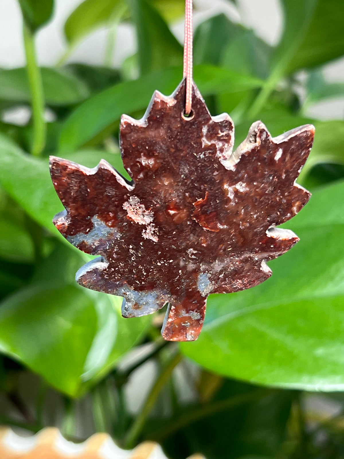 Marcasite Leaf Ornaments