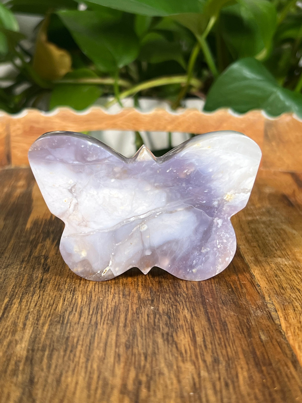 Purple Chalcedony Butterflies