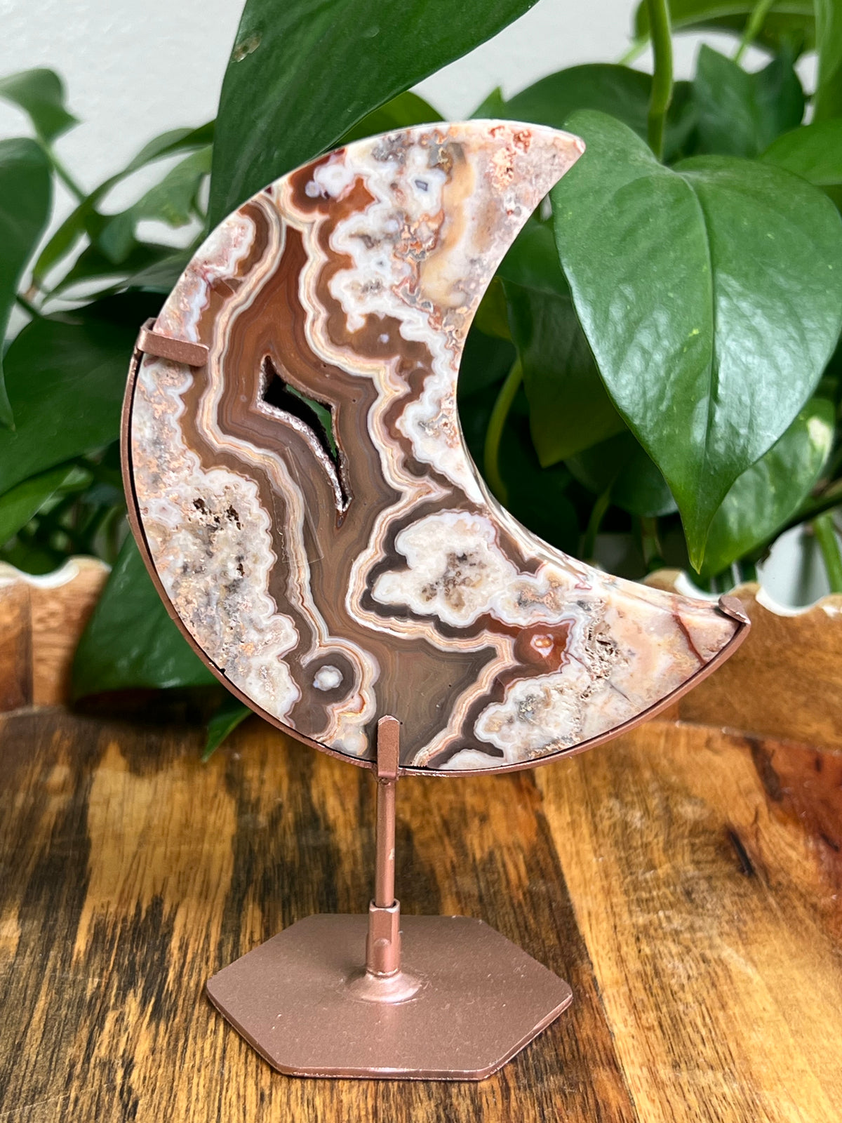 Crazy Lace Agate Moon: PK