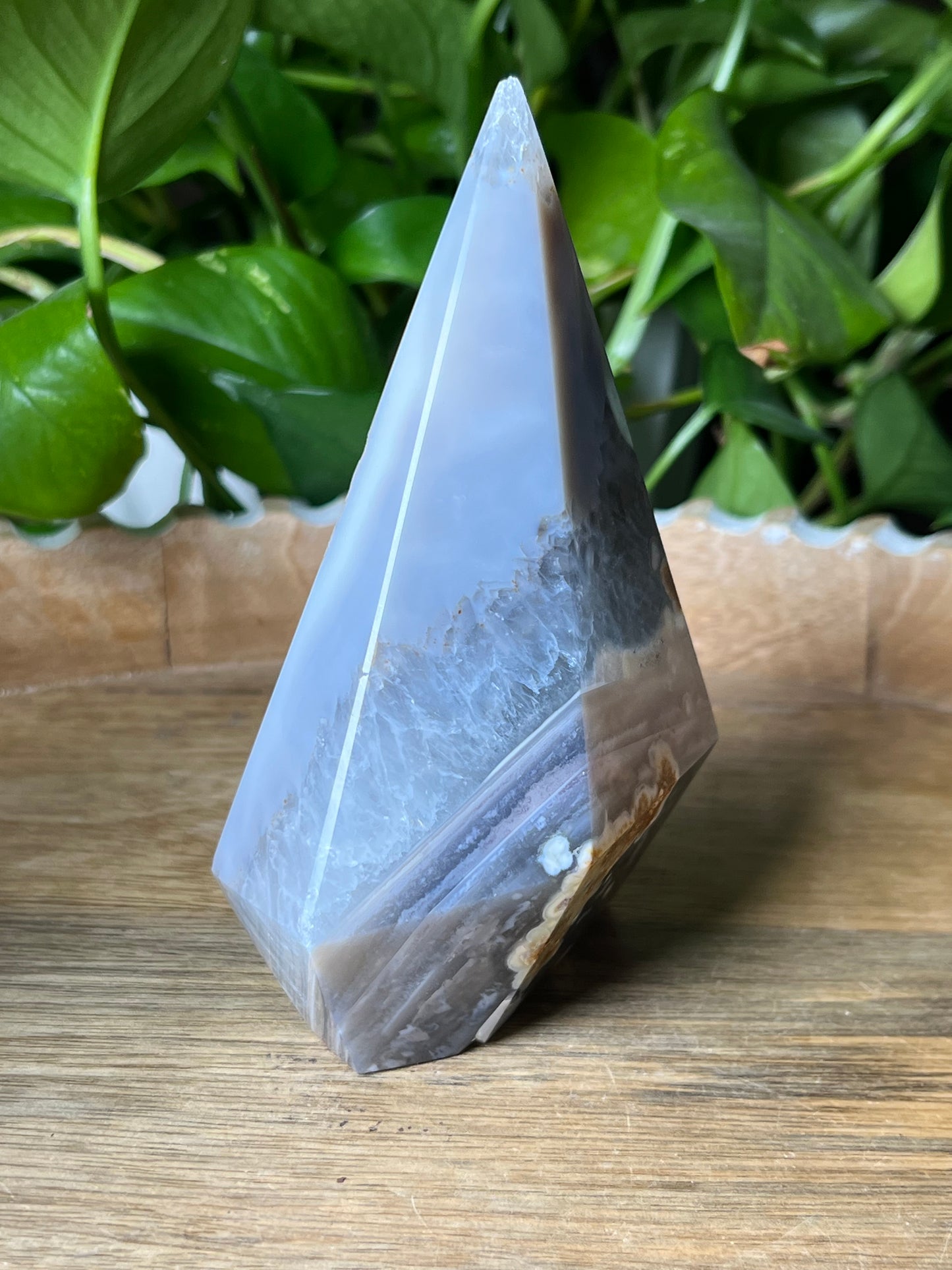 Brazilian Druzy Agate Diamond