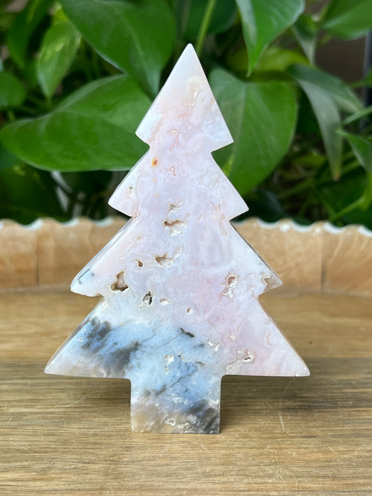 Rainbow Plume Agate Tree