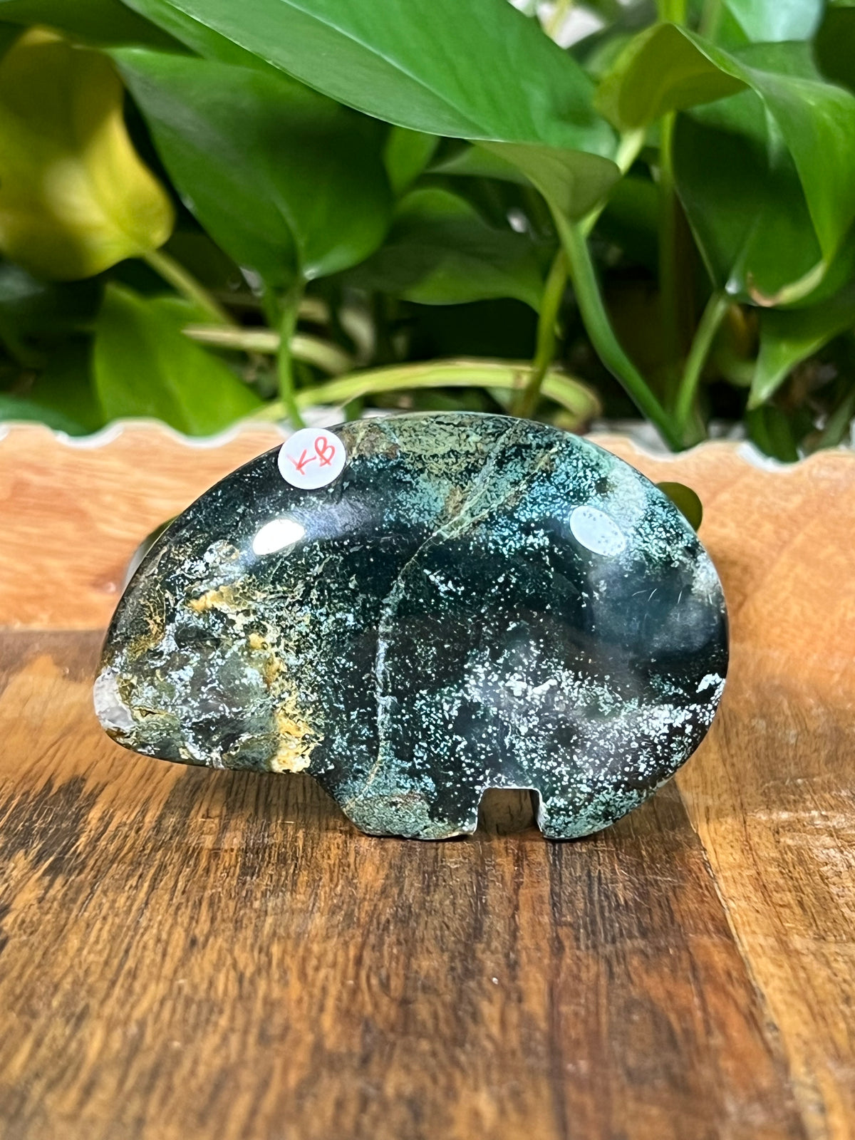 Blue Green Jasper Bears