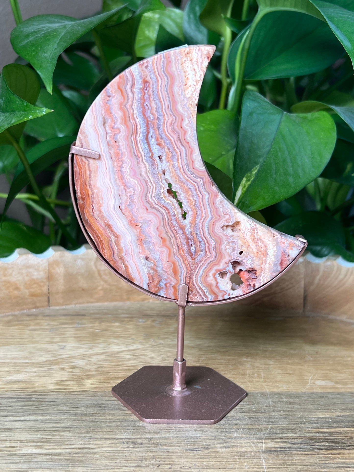 Crazy Lace Agate Moon