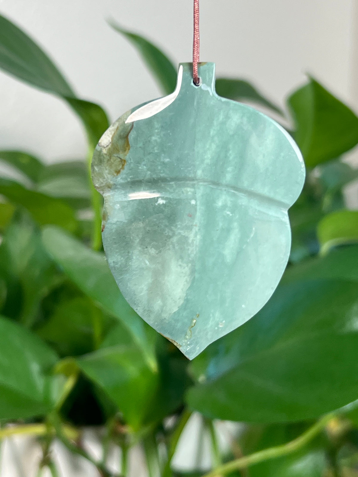 Blue Green Jasper Acorn Ornaments