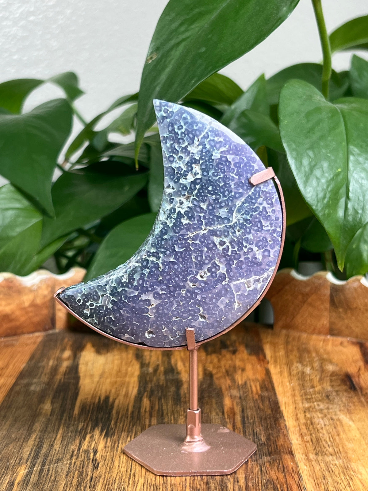 Grape Agate Moon: TQ
