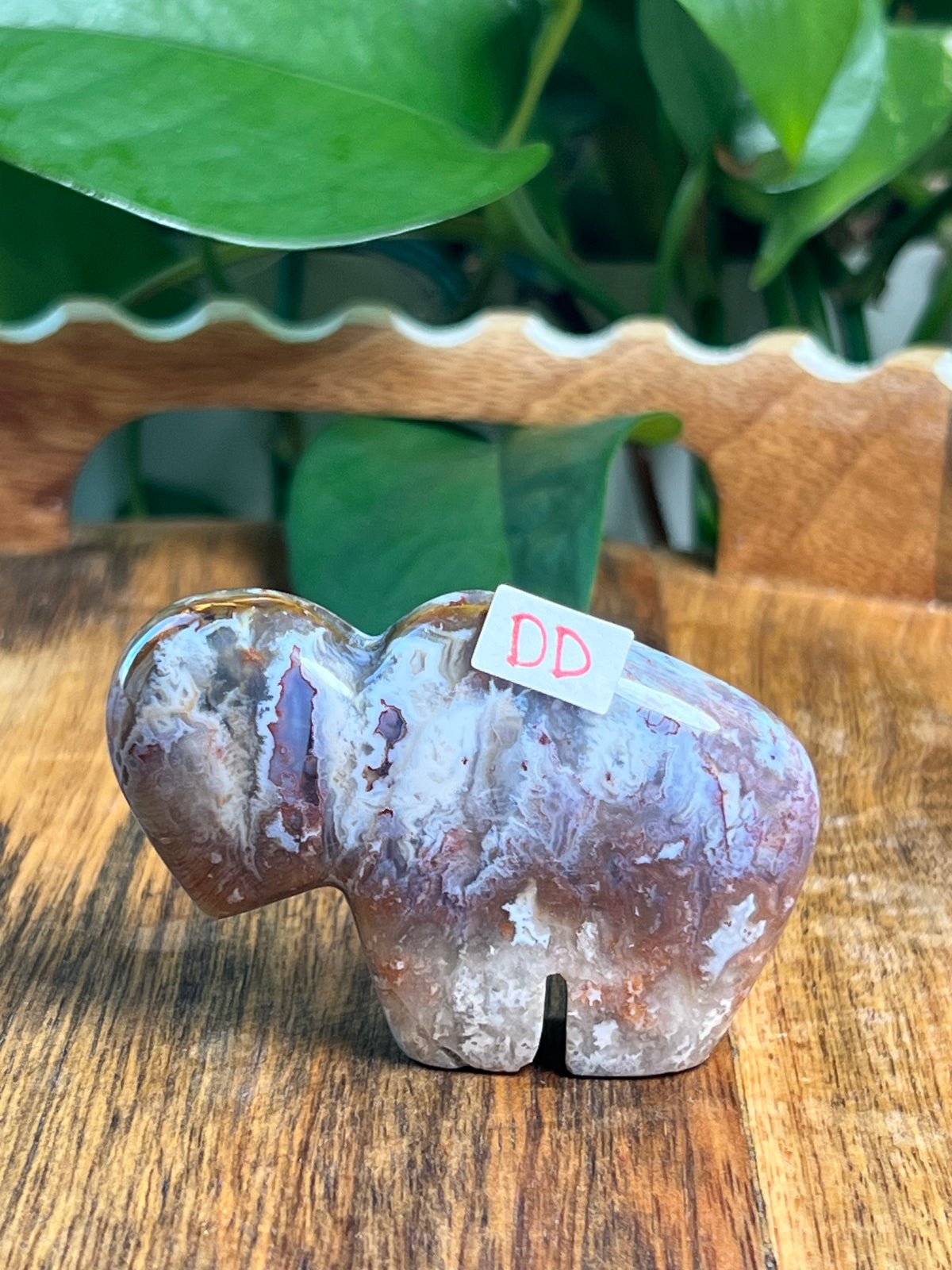 Sumatra Plume Agate Mini Buffalos