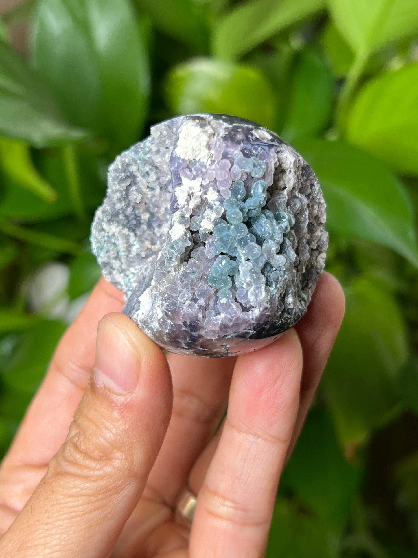 Grape Agate Sphere