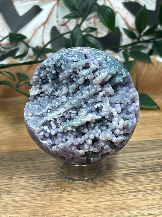 Grape Agate Sphere