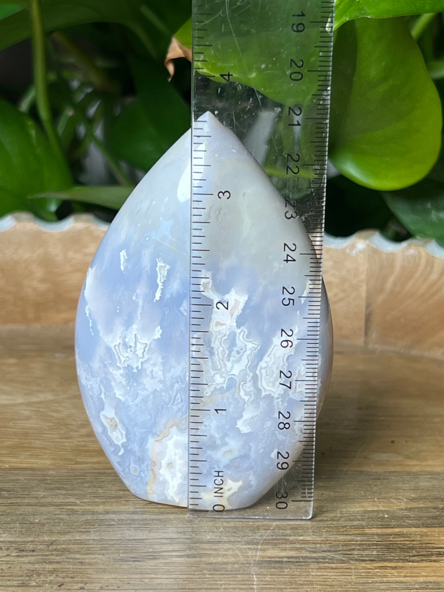 Winter Plume Agate Flame