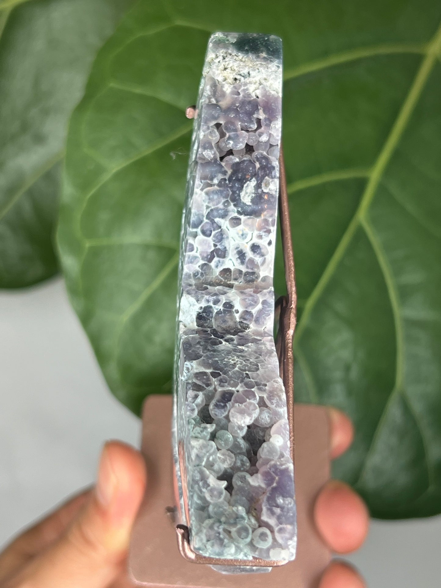 Grape Agate Butterfly