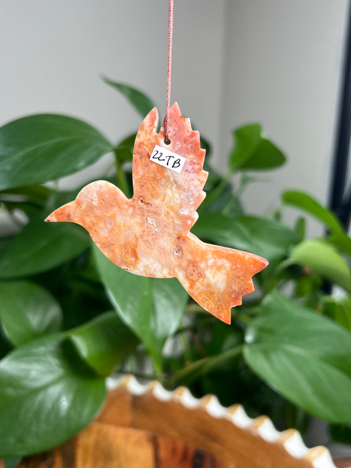 Carnelian Ornament Hummingbird: TB