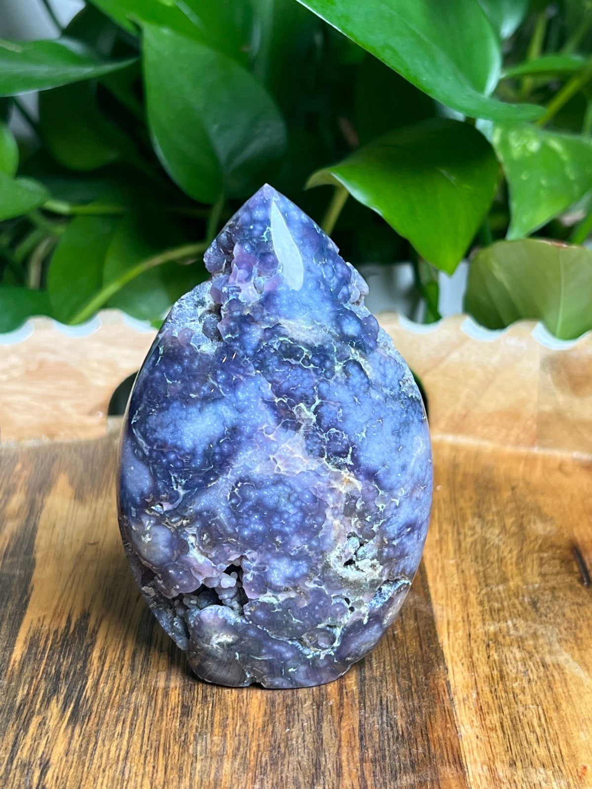 Grape Agate Flame: Q