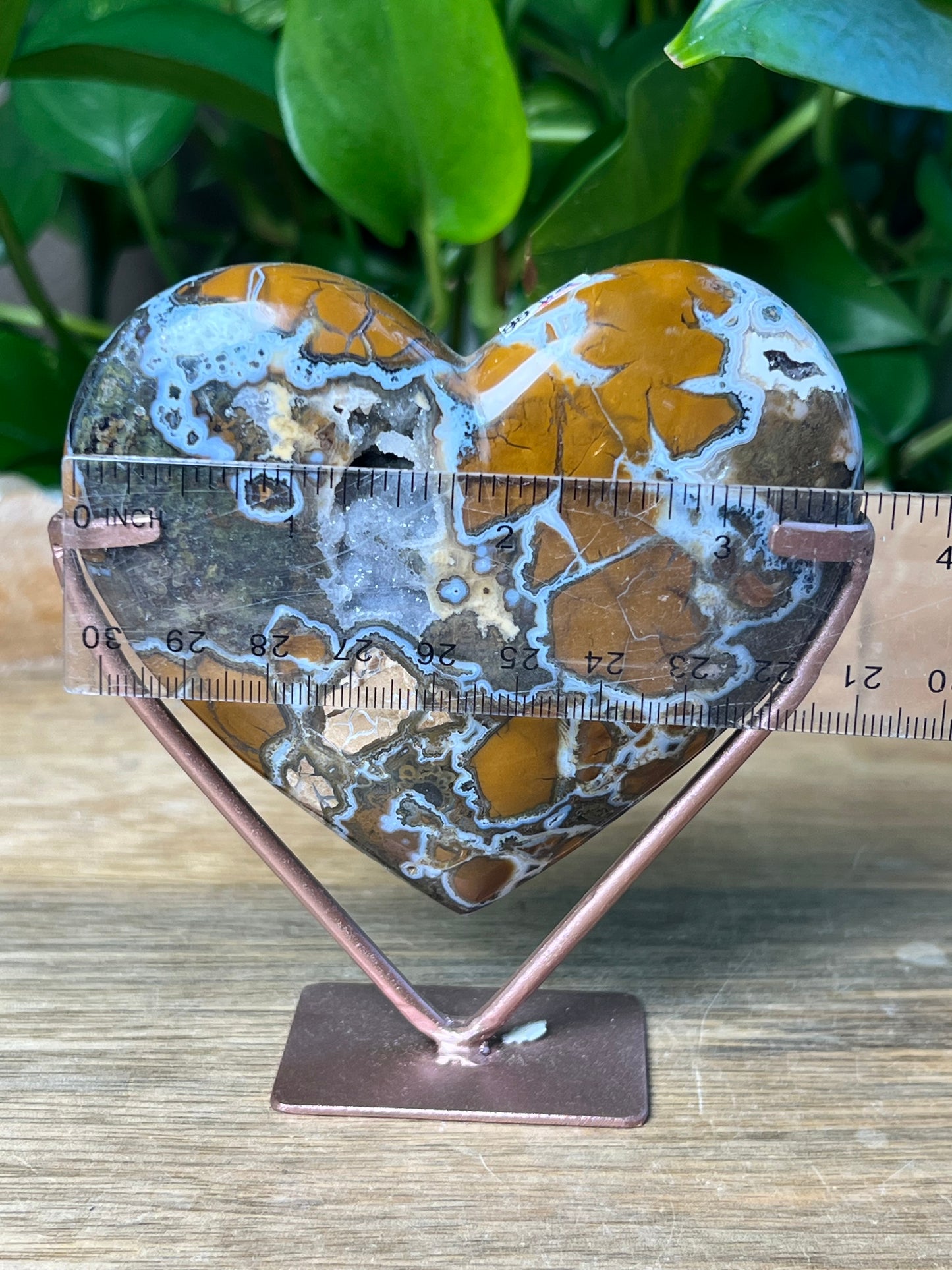 Brecciated Jasper Heart
