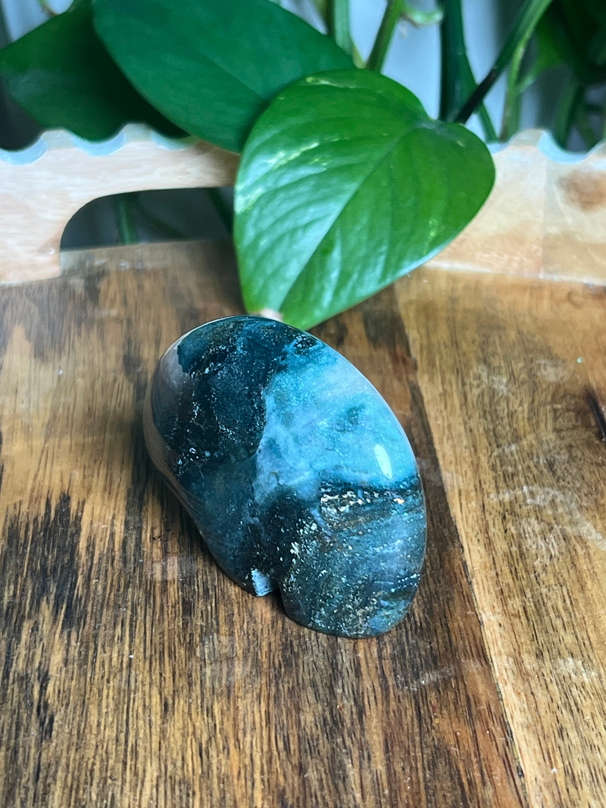 Blue Green Jasper Bear: BV
