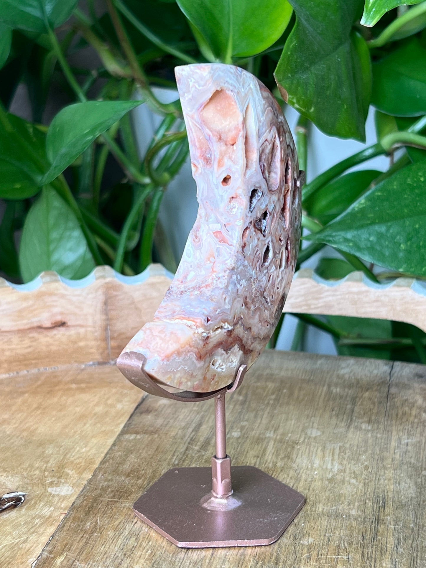 Crazy Lace Agate Moon
