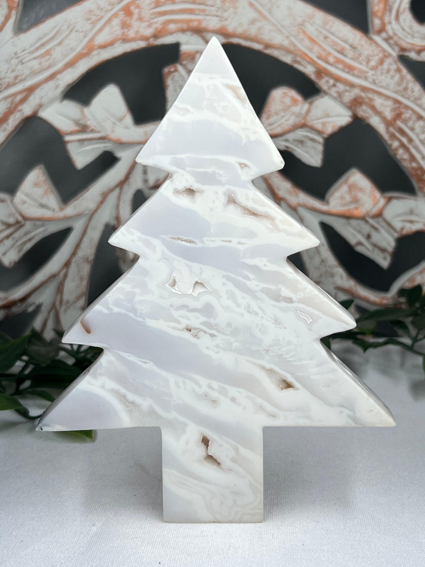 White Plume Agate Tree