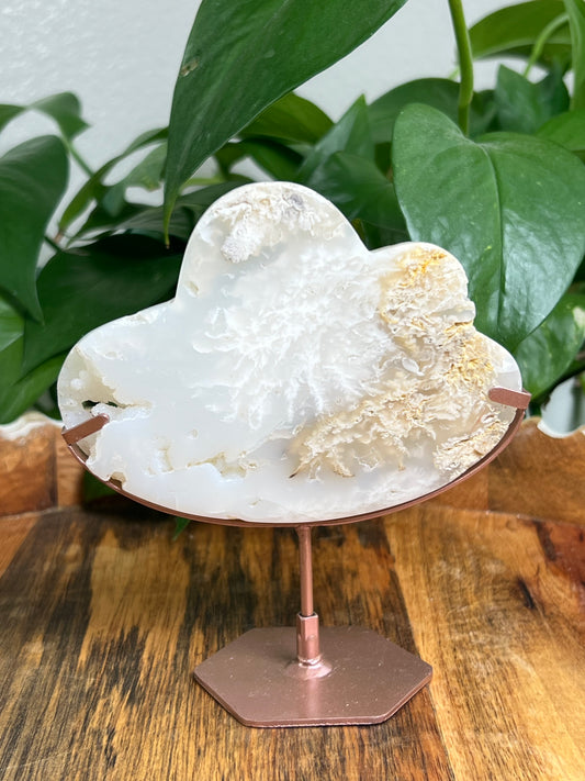 White Plume Agate Cloud: AA