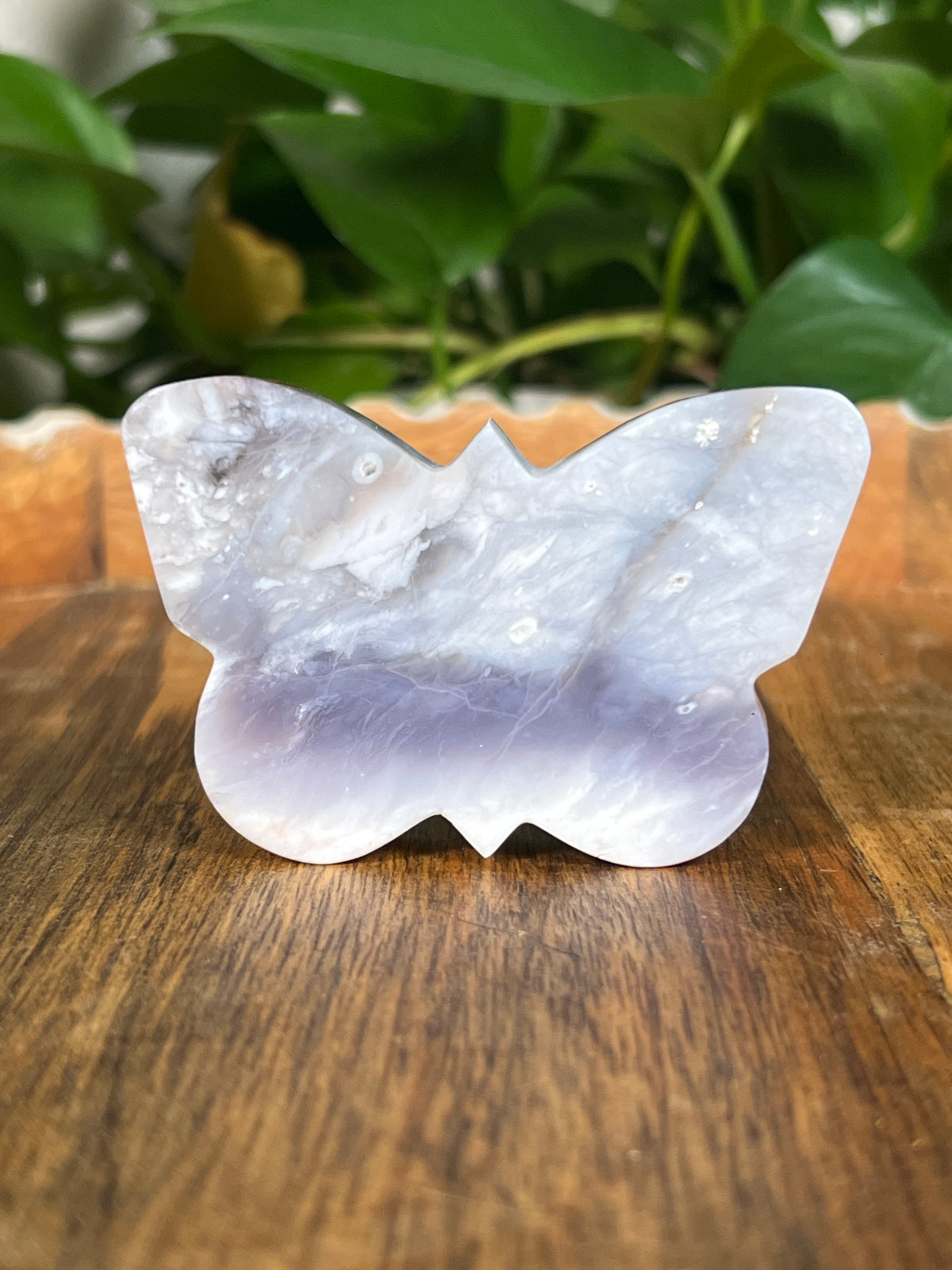 Purple Chalcedony Butterflies