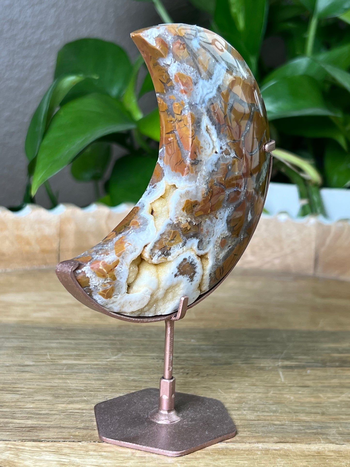 Brecciated Jasper Moon