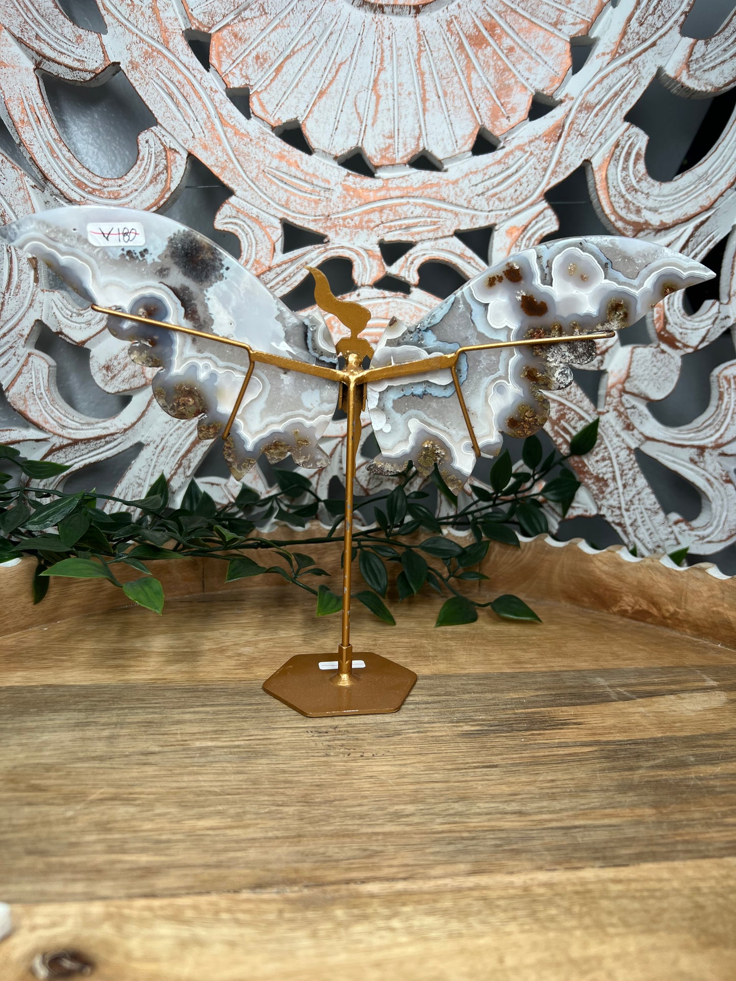 Scenic Moss Agate Wings