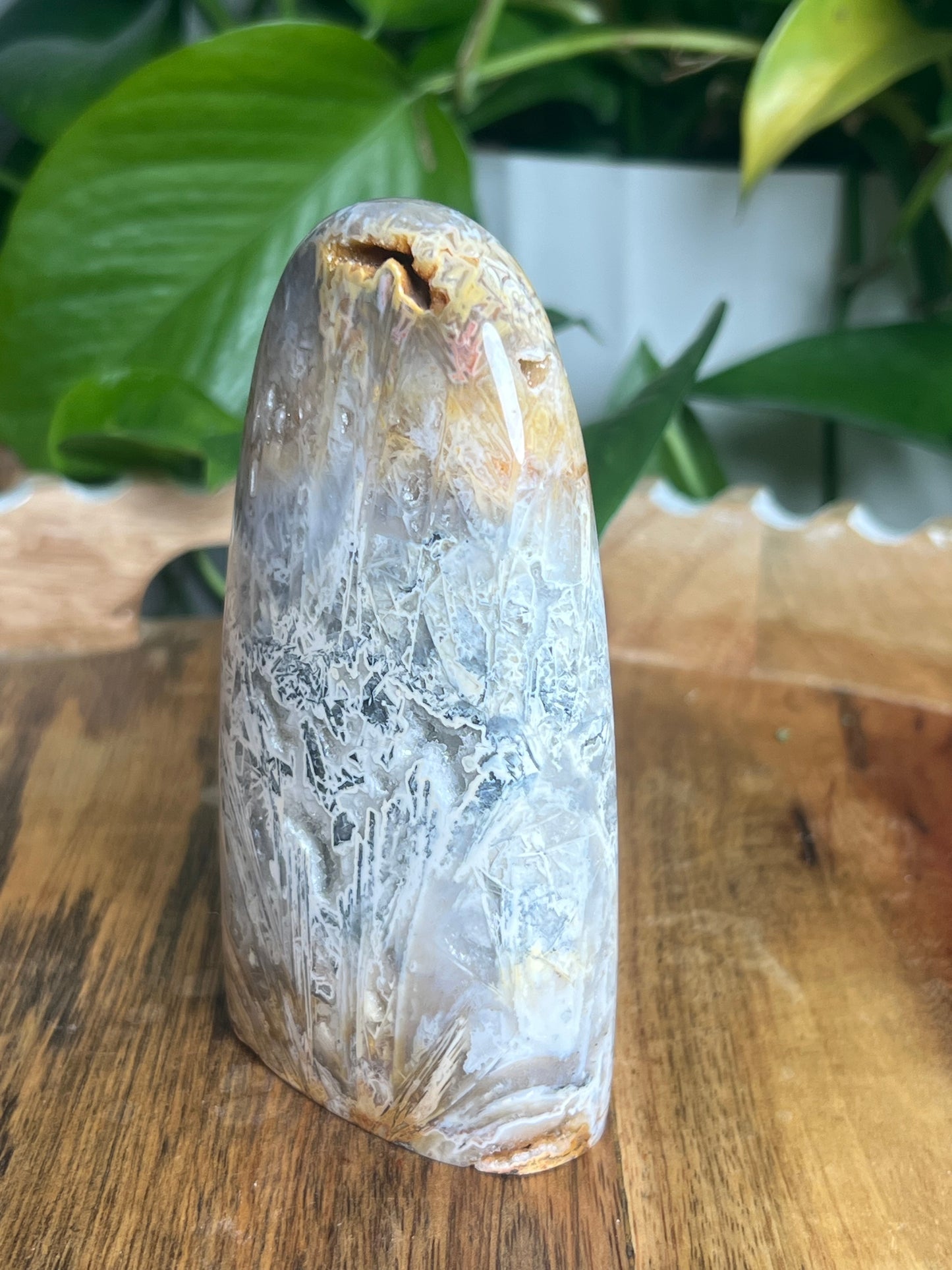 Tube Agate Freeform PE