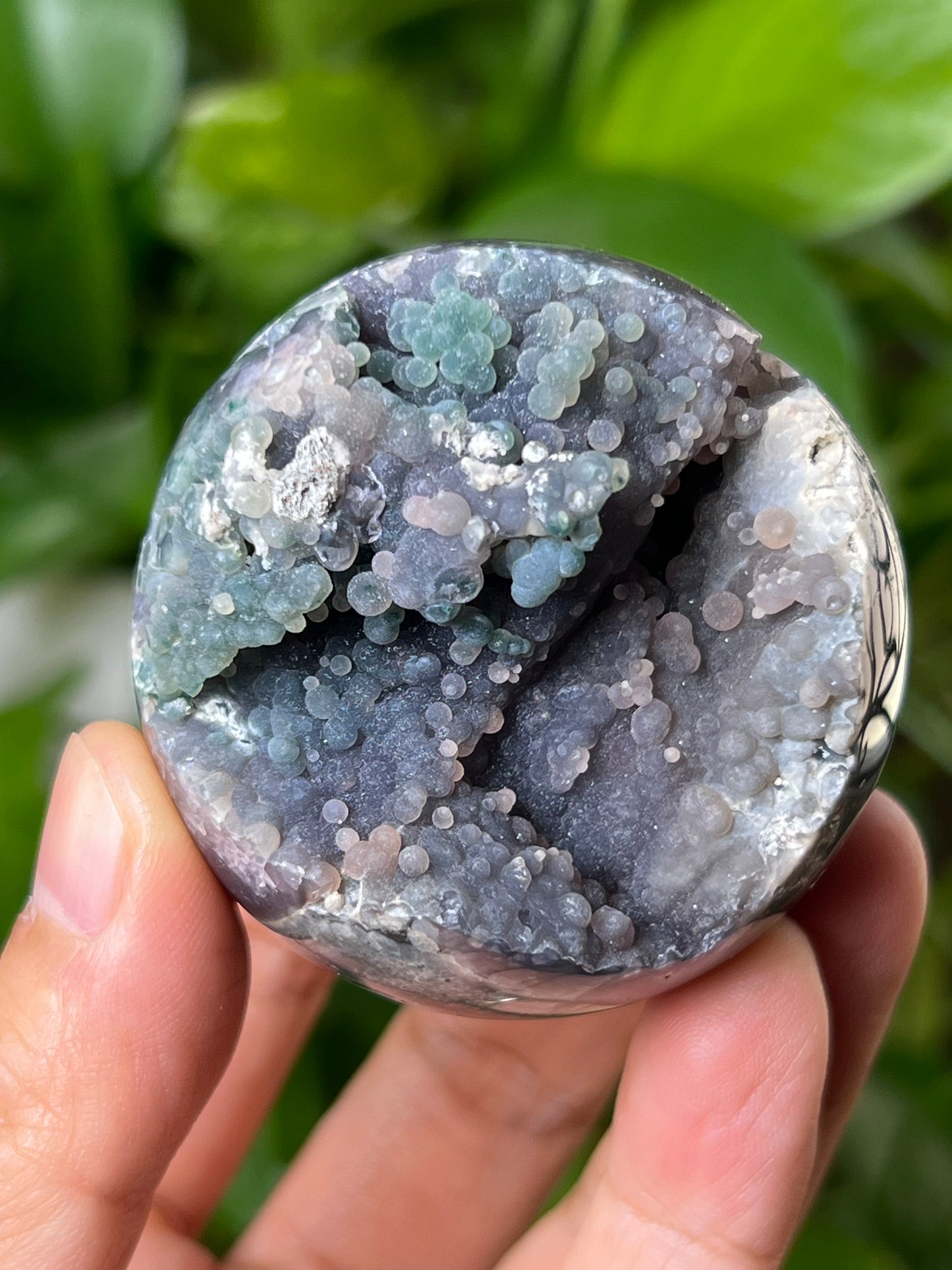 Grape Agate Sphere