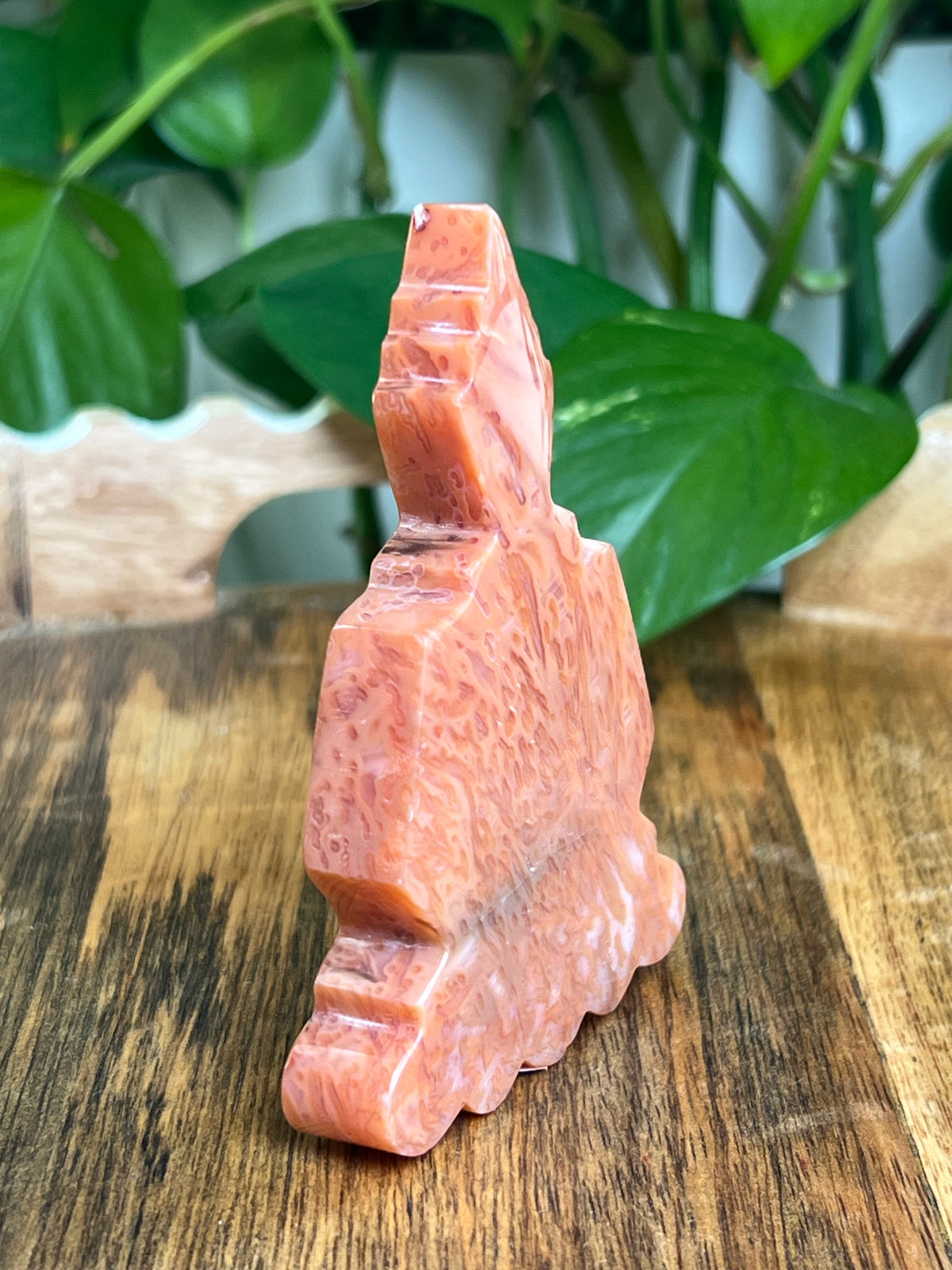 Carnelian Buddha: P