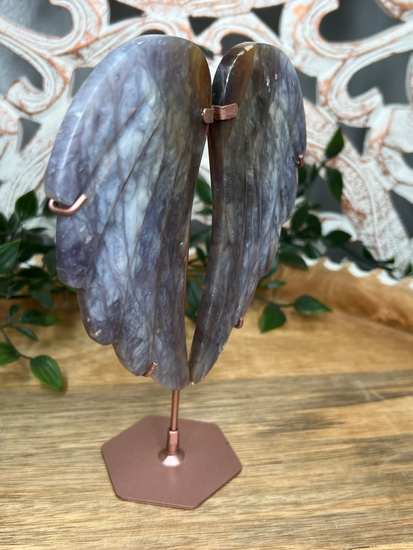 Purple Chalcedony Wings