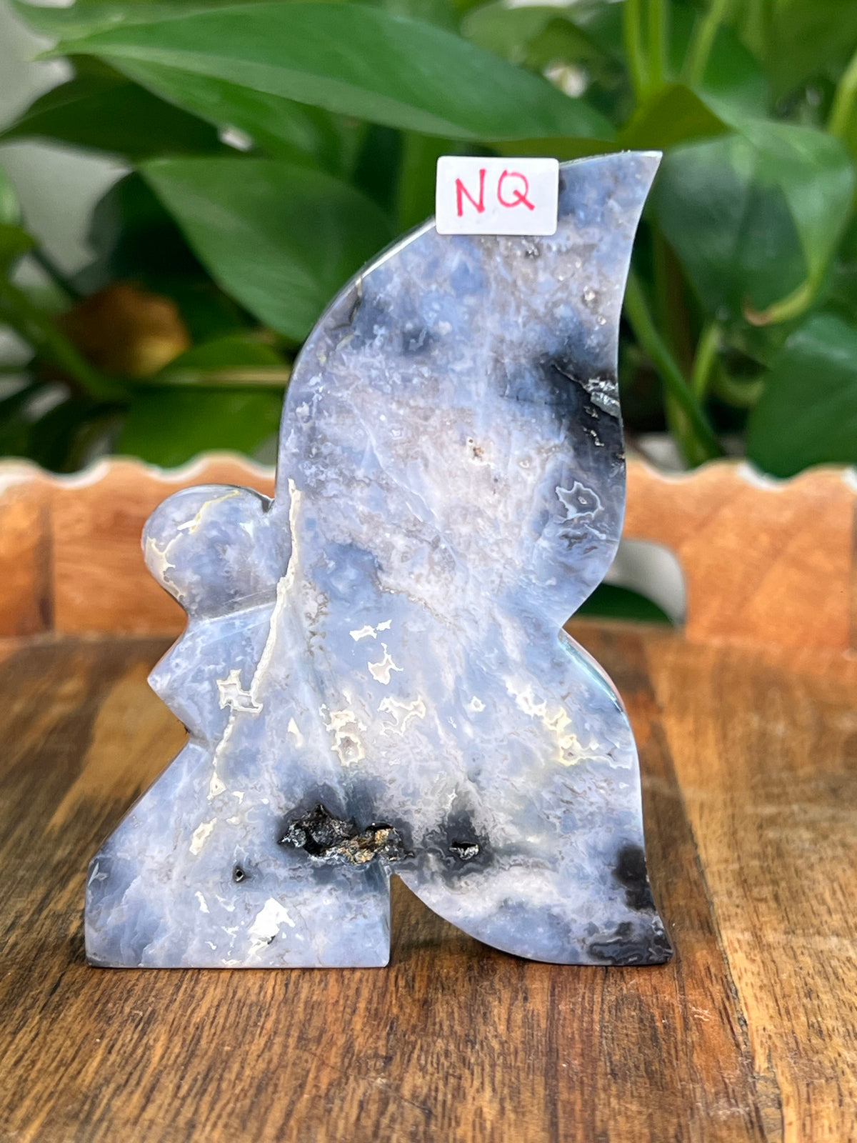 Blue Plume Agate Fairies