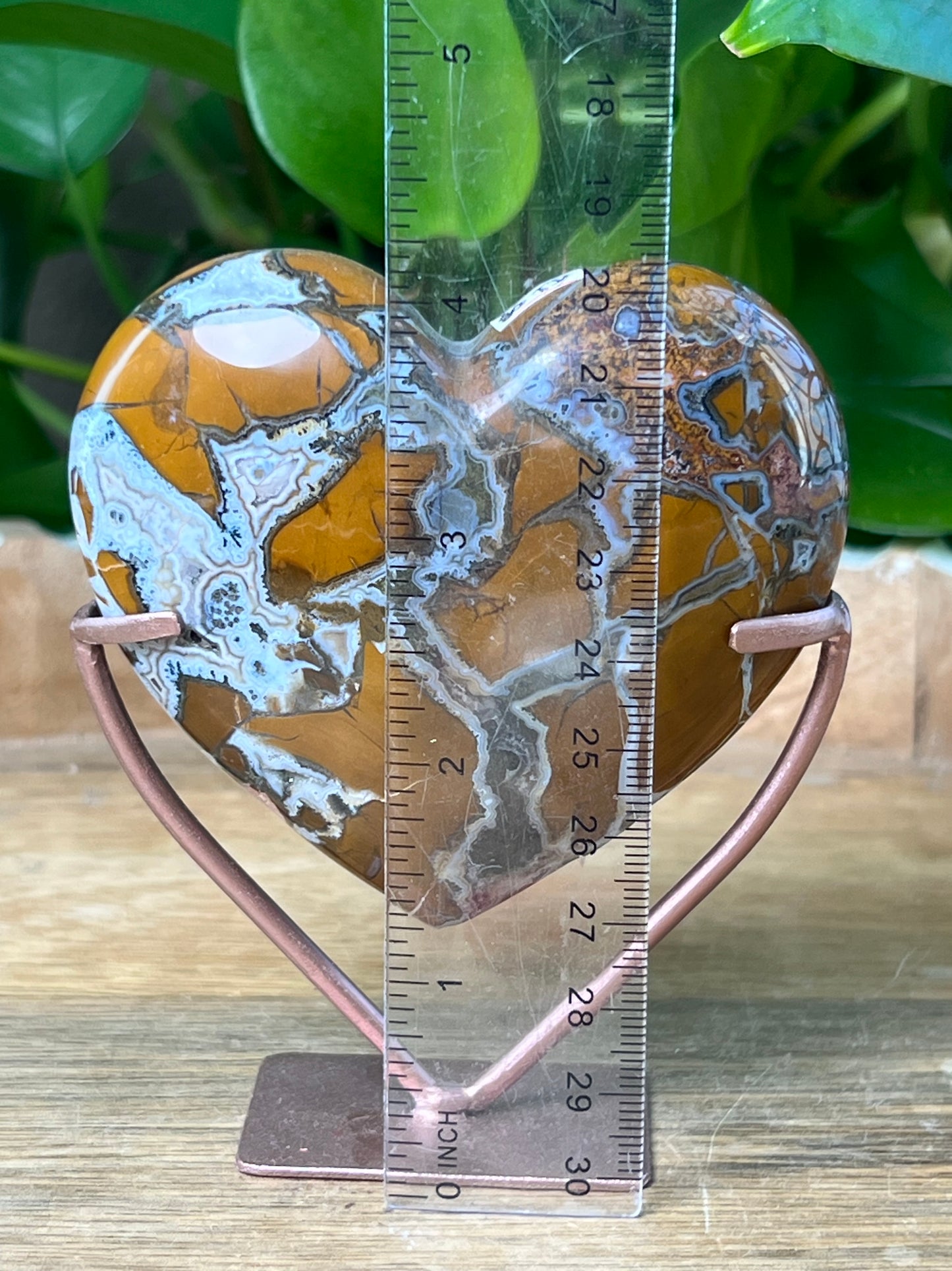 Brecciated Jasper Heart