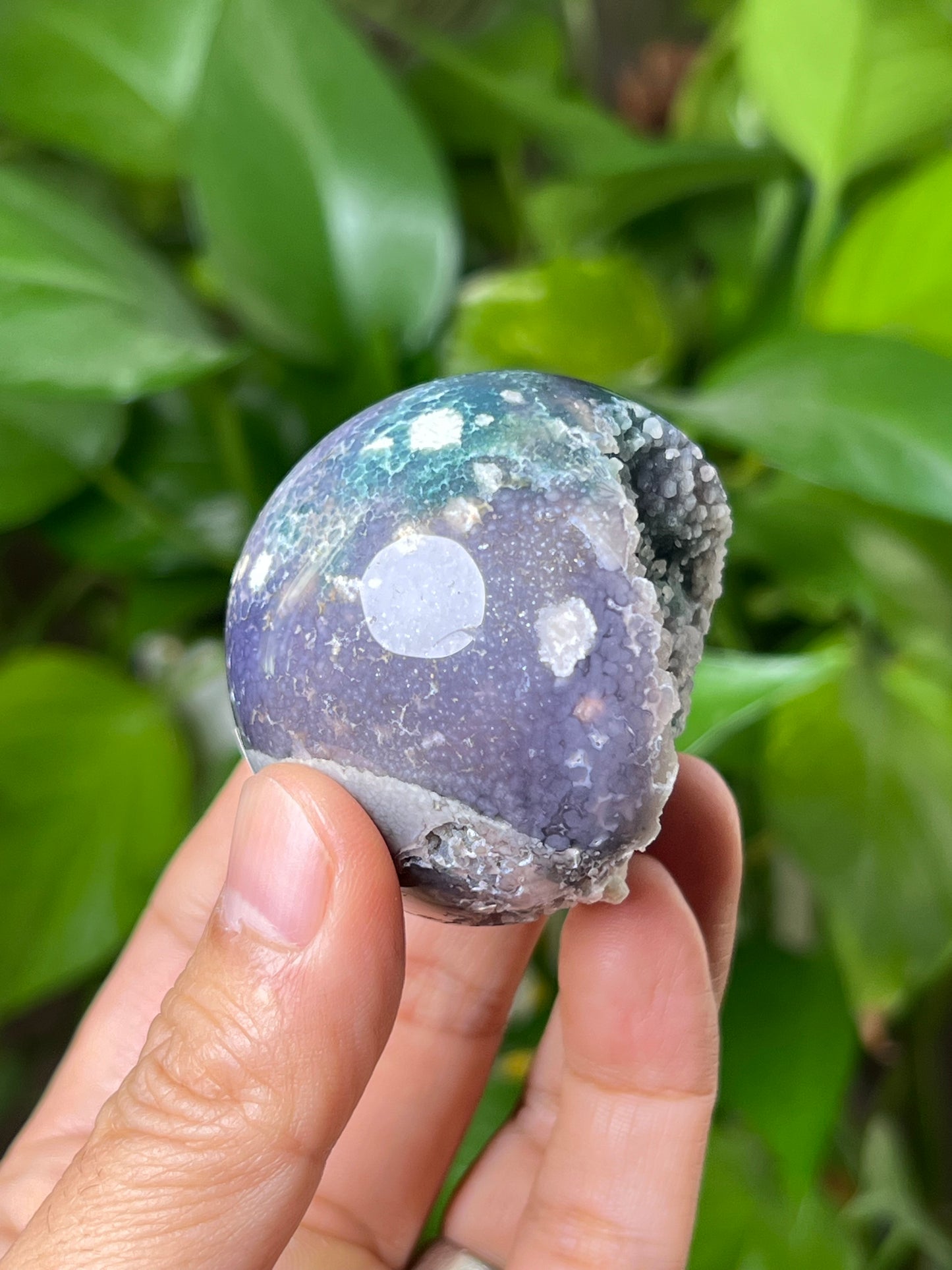 Grape Agate Sphere