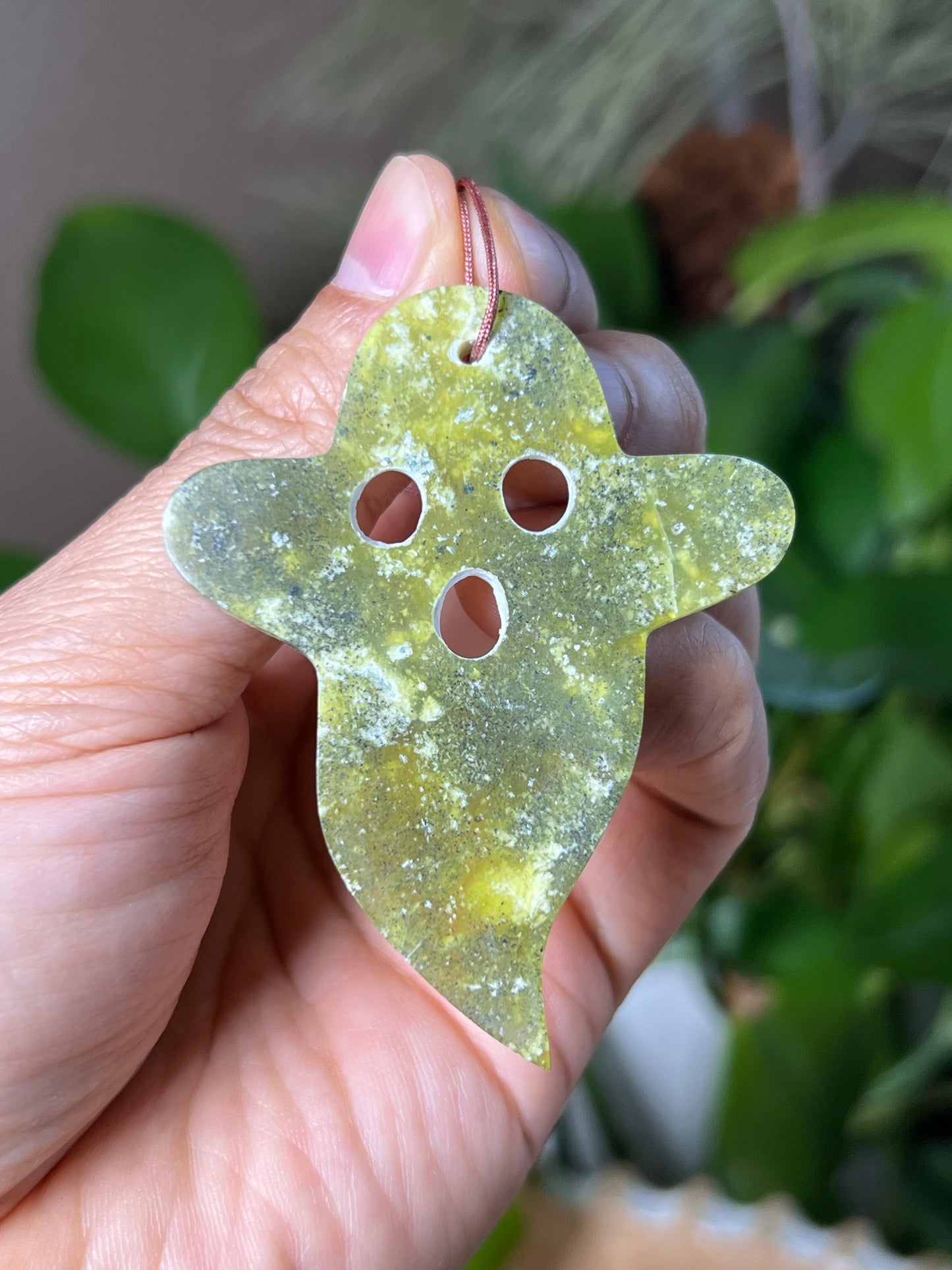 Idocrase Ghost Ornament
