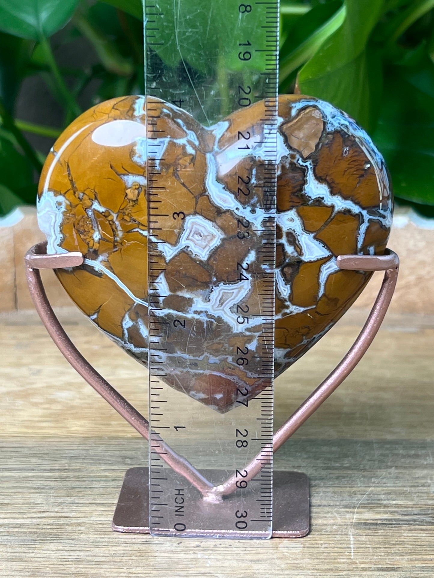 Brecciated Jasper Heart
