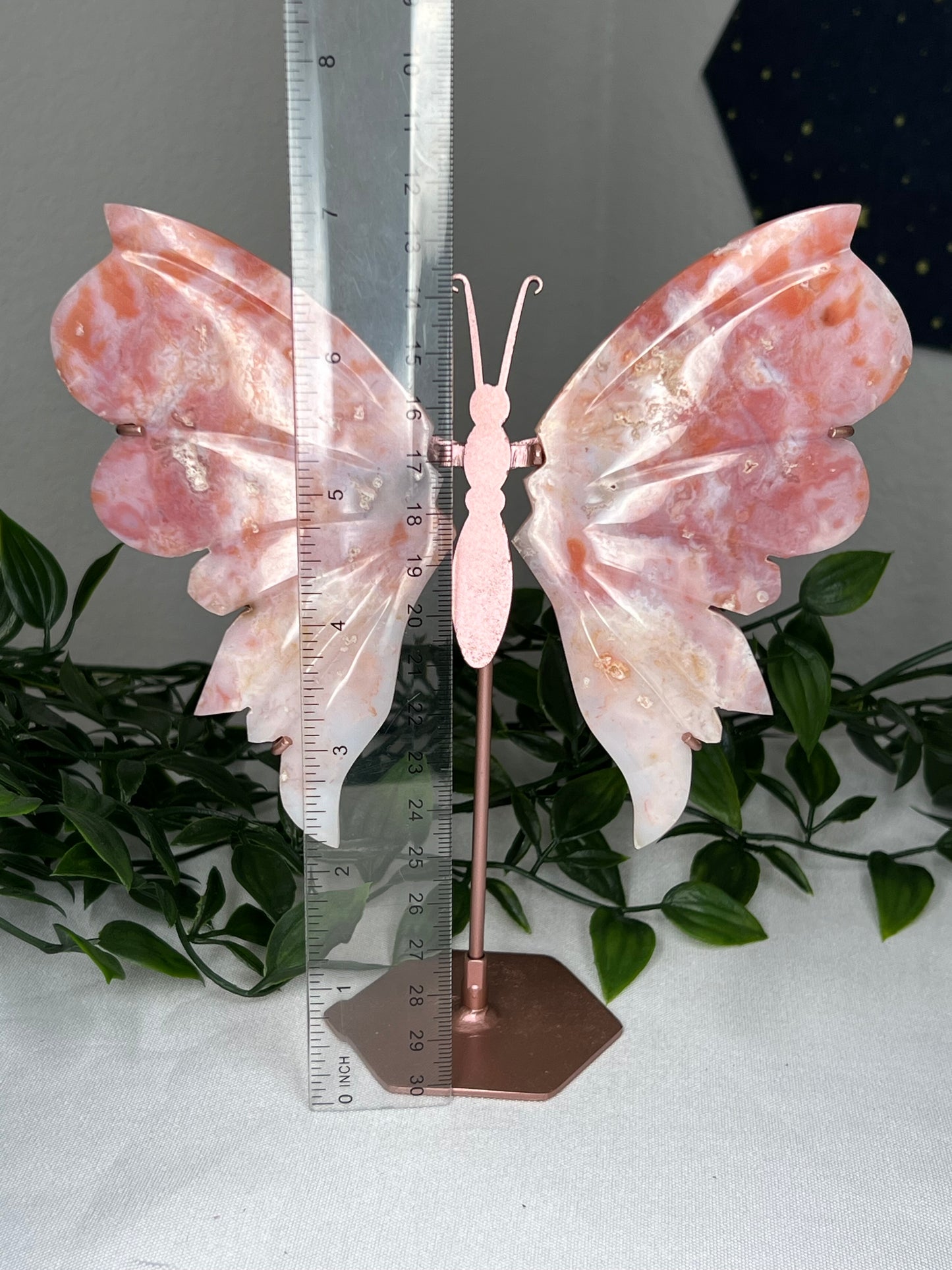 Pink Carnelian Wings