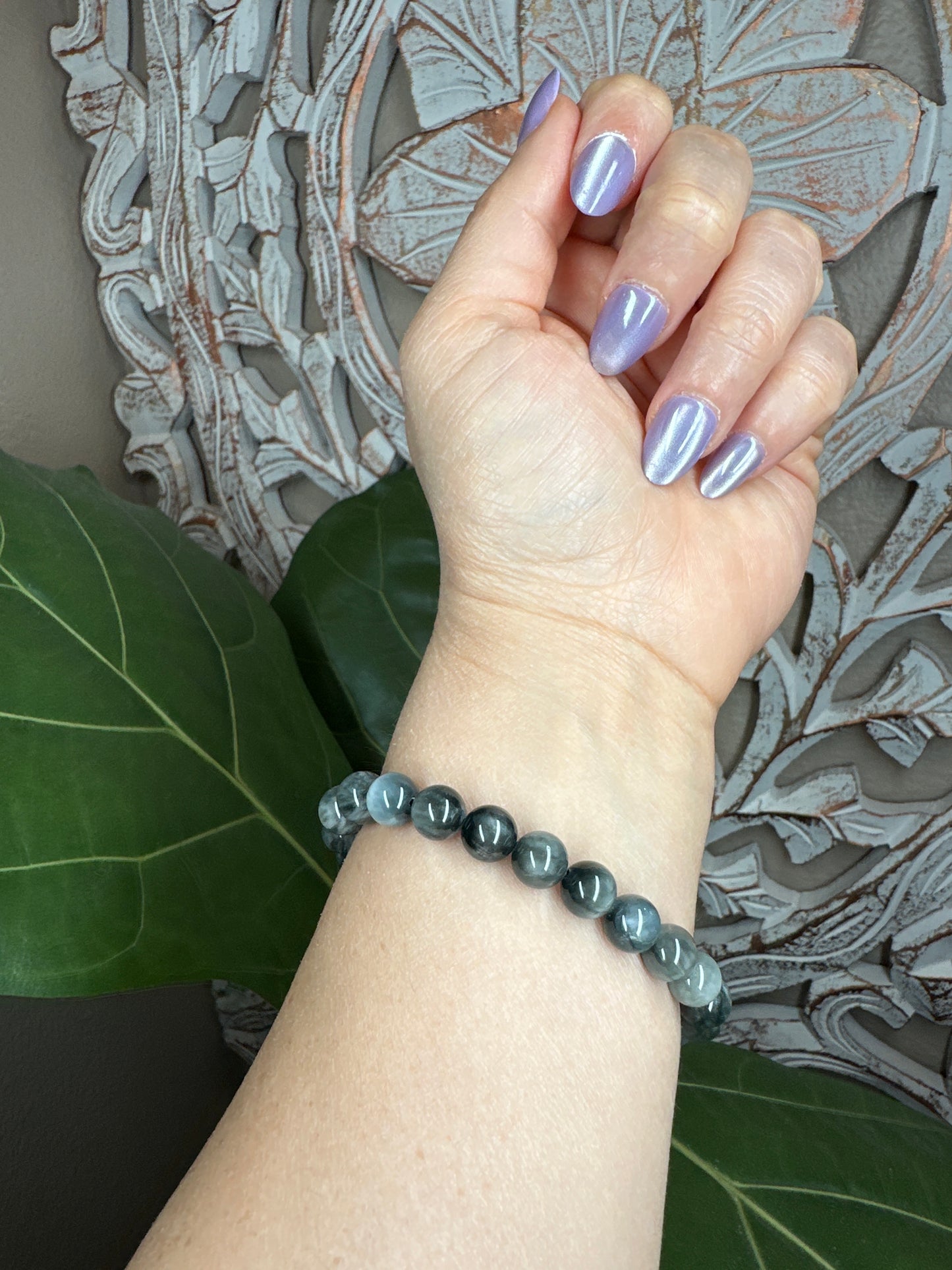 Eagle Eye Beaded Bracelet (8.5mm)