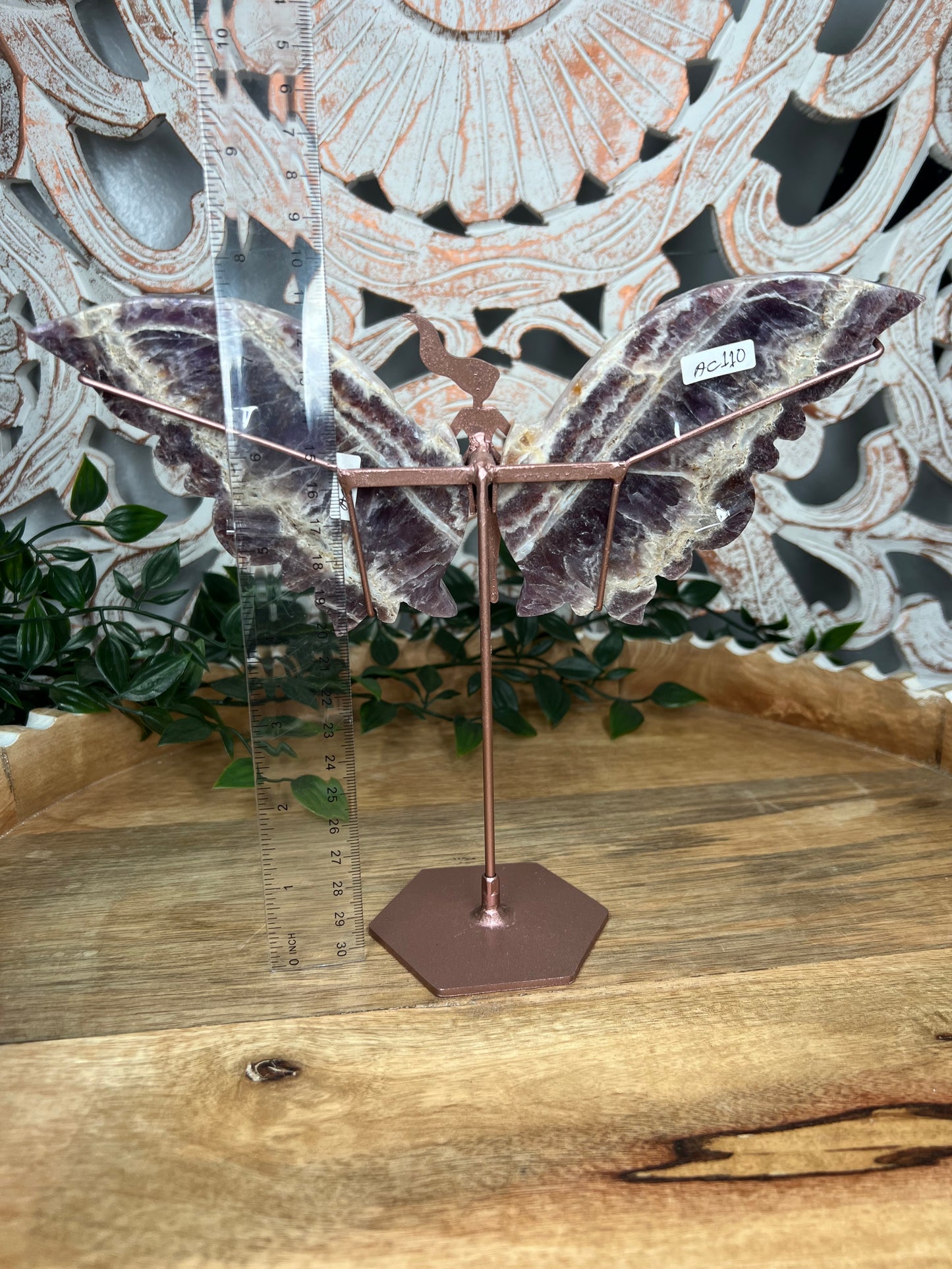 Indonesian Amethyst Fairy Wings