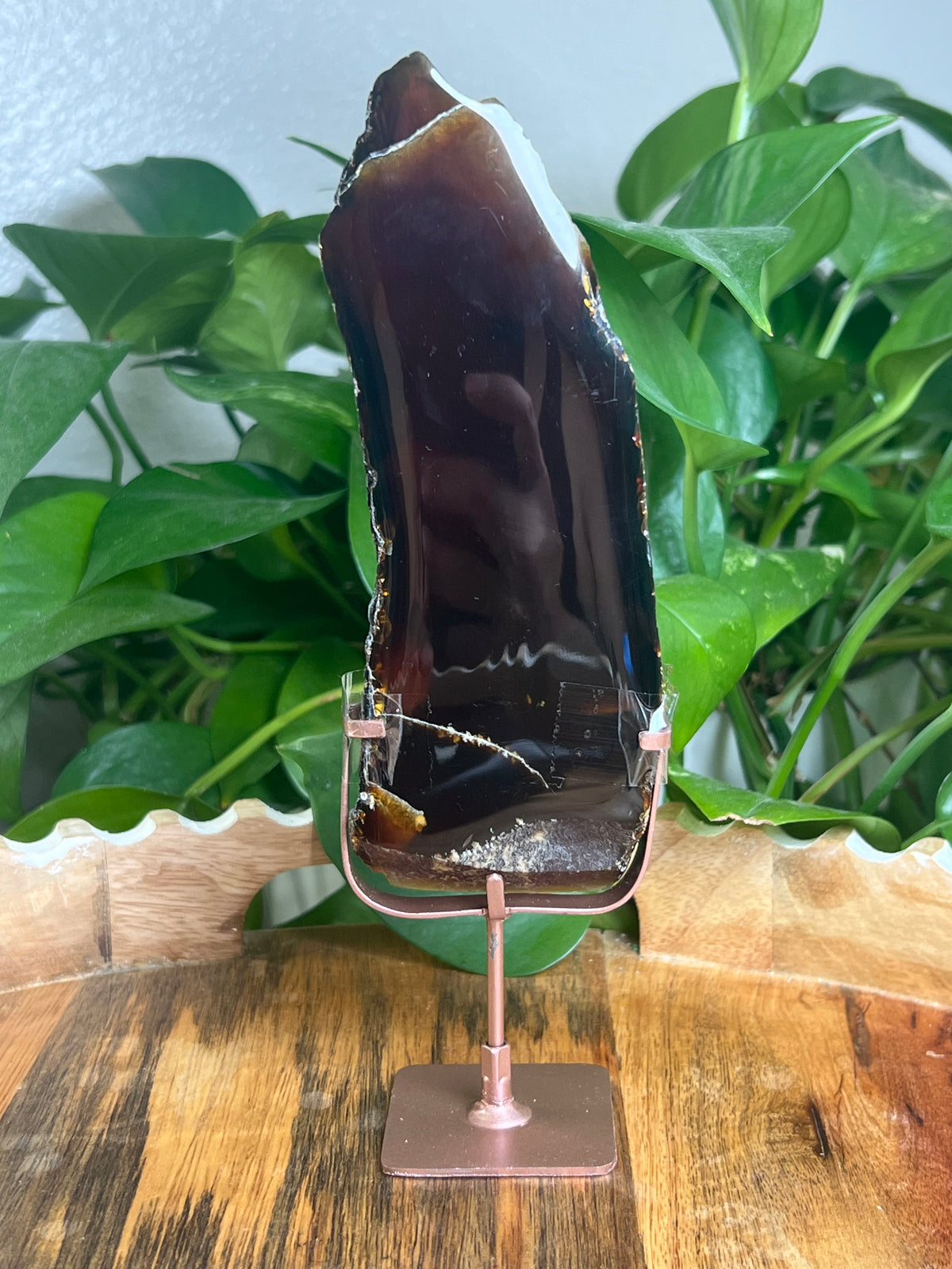 Blue Amber Slab: NC