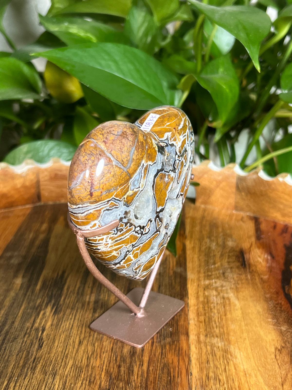 Brecciated Jasper Heart: KK