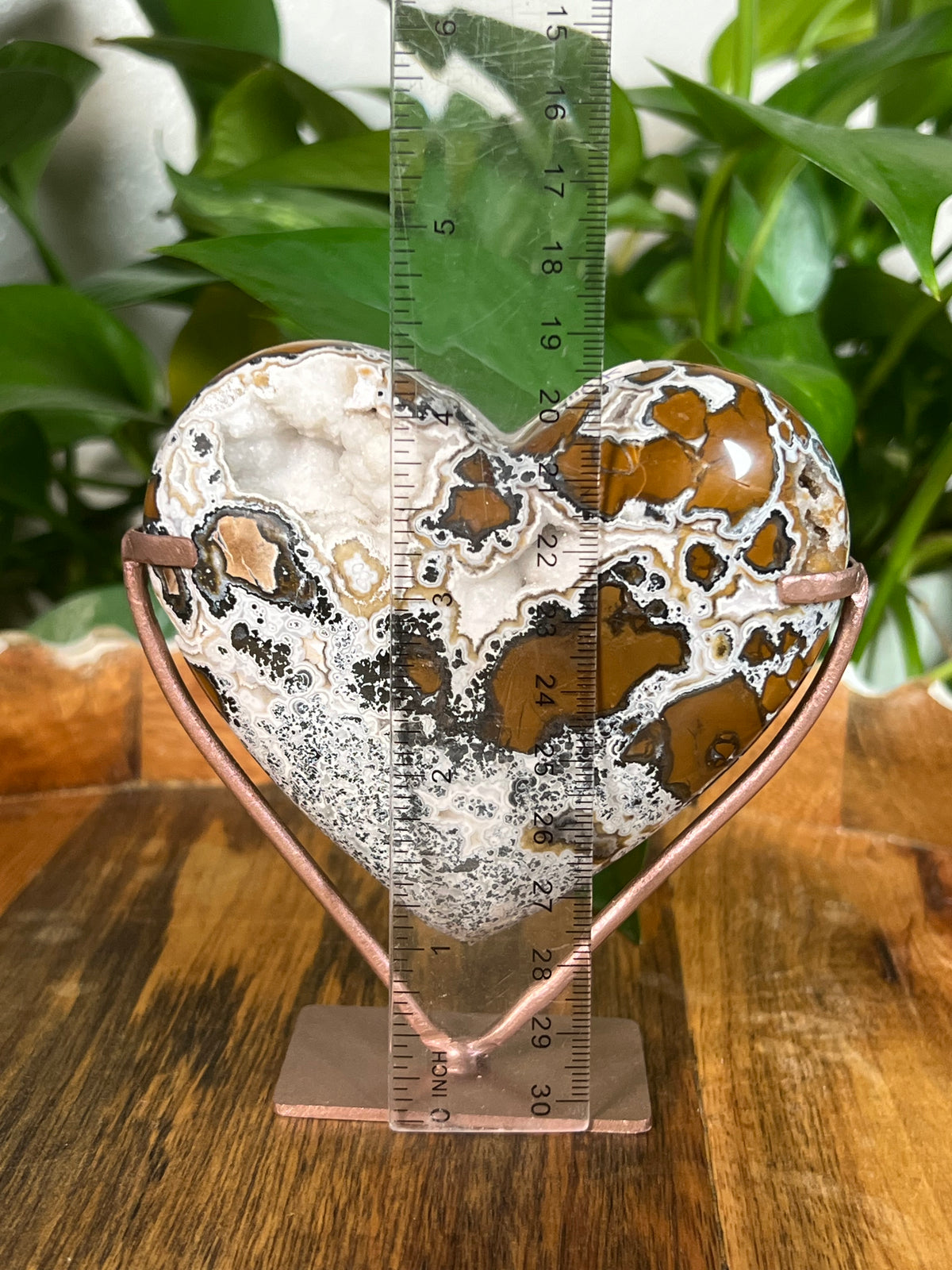 Brecciated Jasper Heart: K