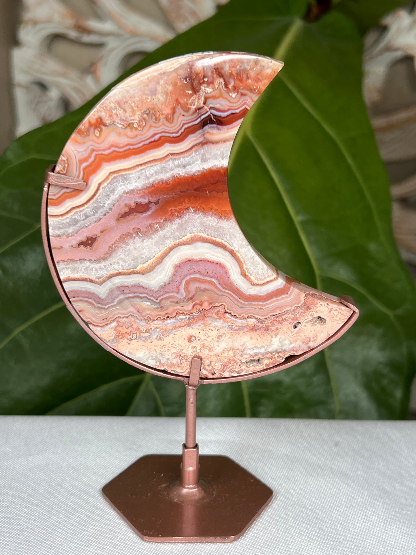 Crazy Lace Agate Moon