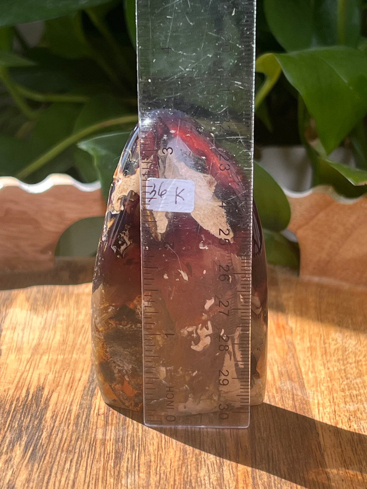 Blue Amber Freeform: K
