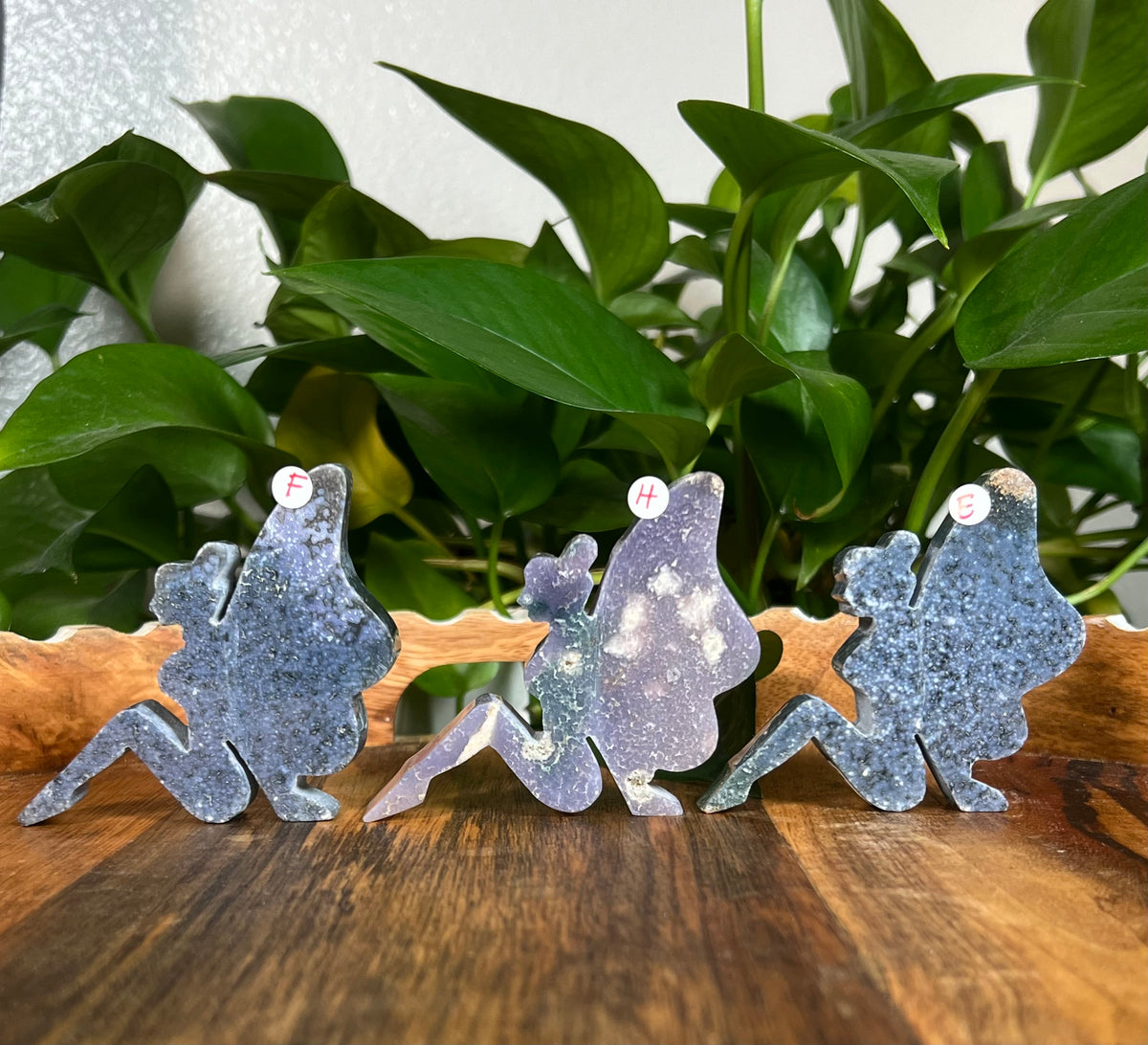 Grape Agate Pixie Fairies