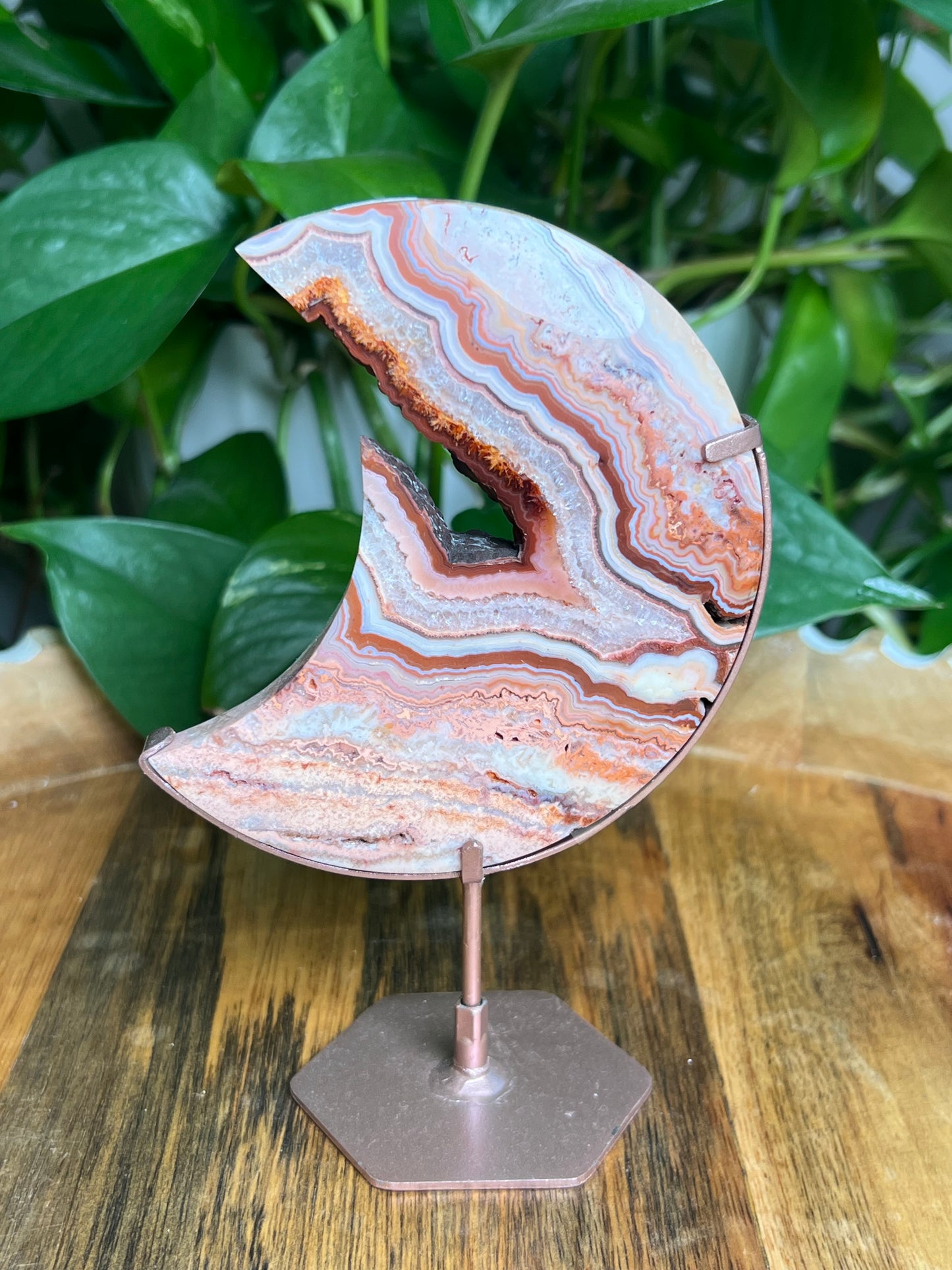Crazy Lace Agate Moon: PS