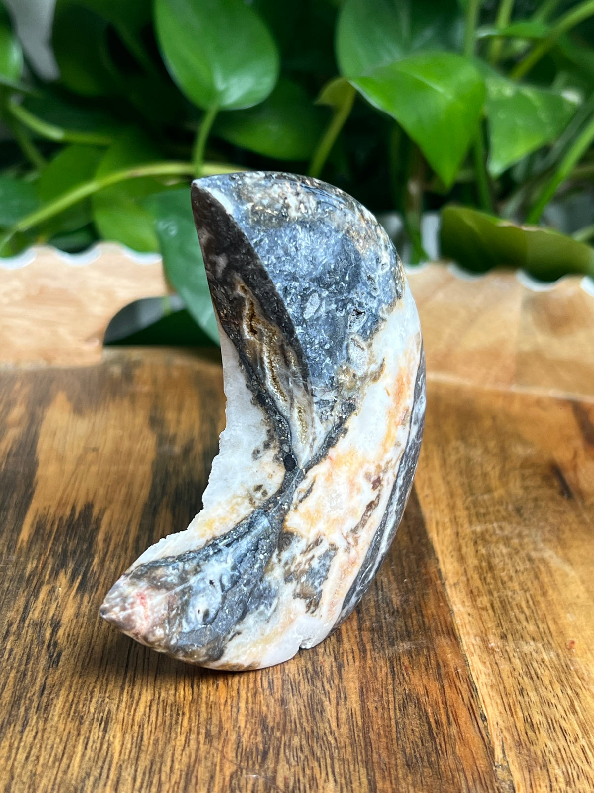 Sphalerite Self- Standing Moon: DF