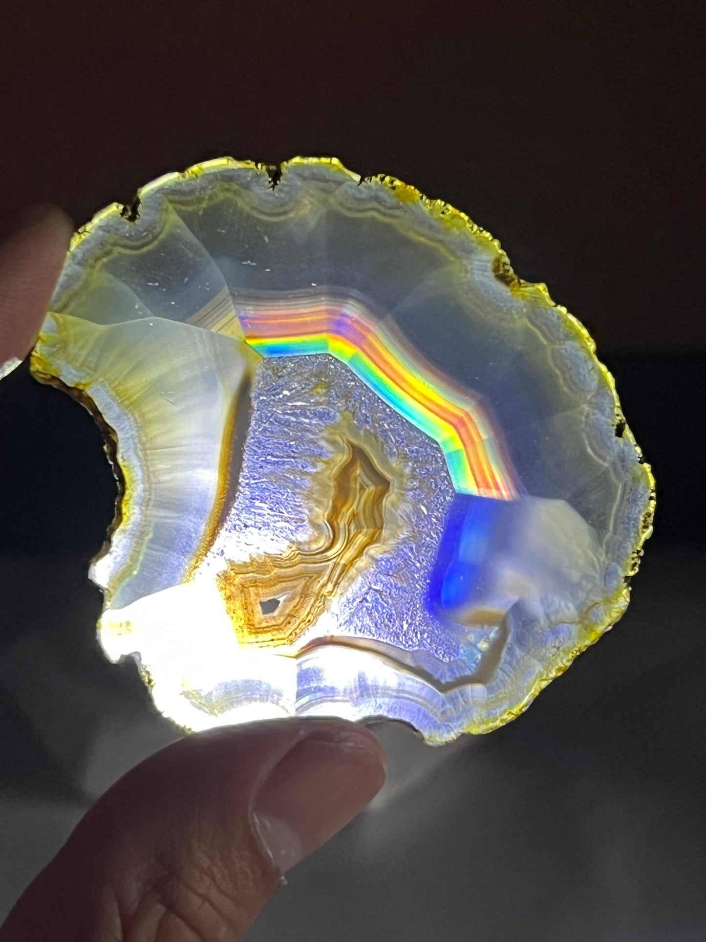 Iris Agate Slab