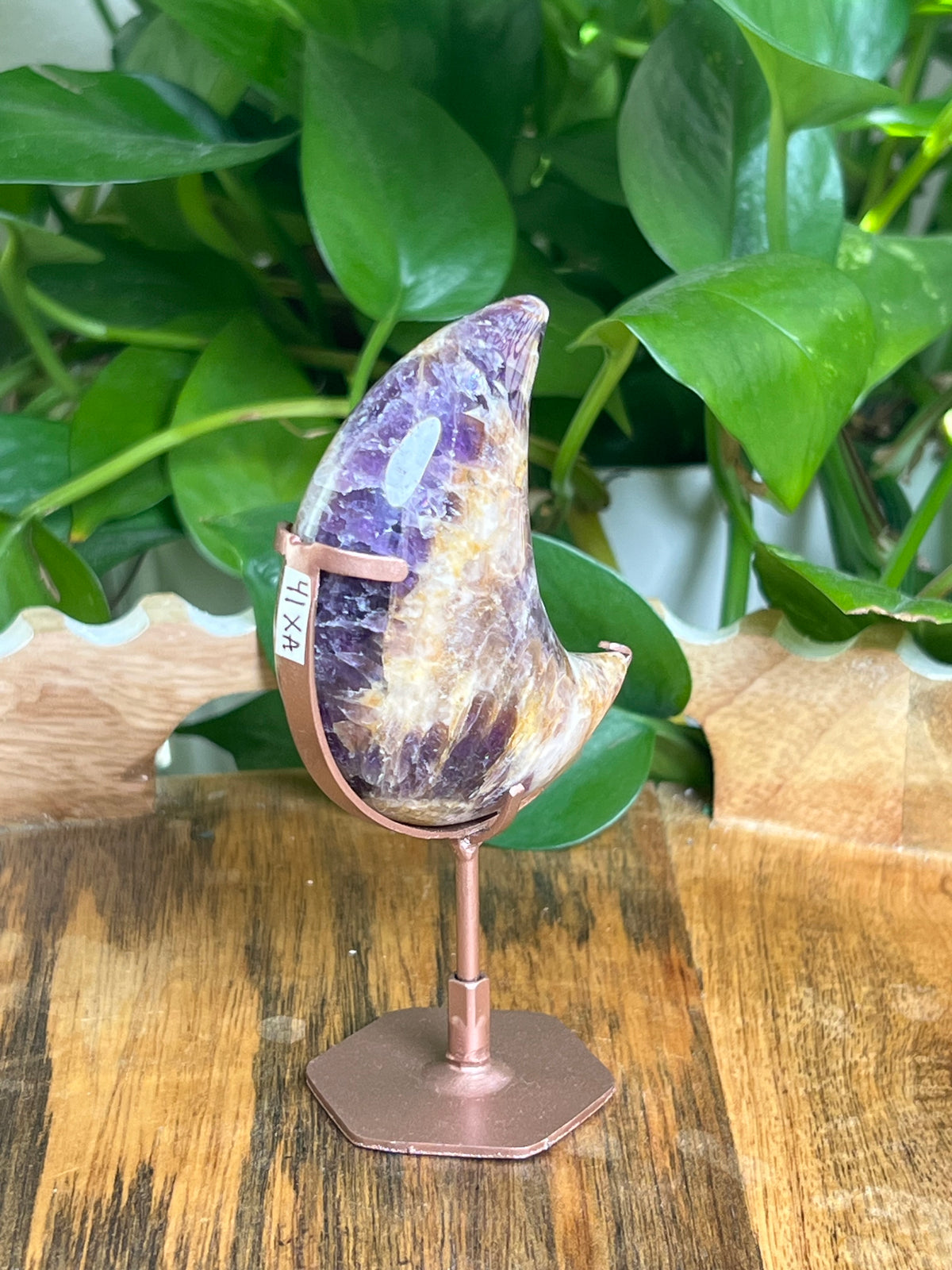 Indonesian Amethyst Puffy Moon: XA